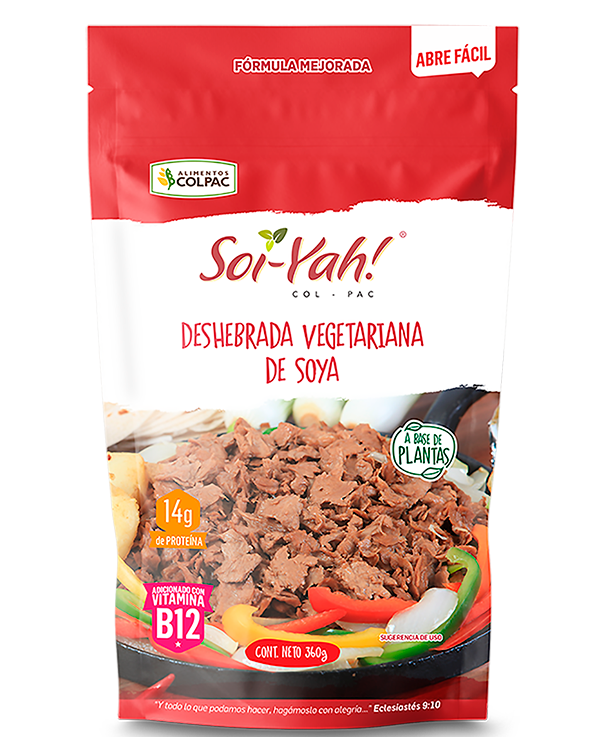 DESHEBRADA VEGETARIANA DE SOYA 360GRS