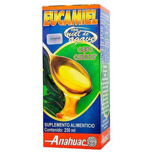 EUCAMIEL CERO AZUCAR 250ML ANAHUAC