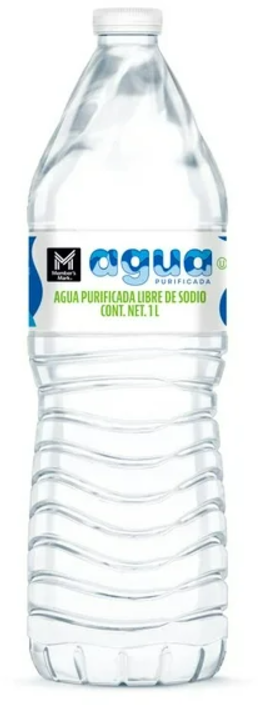 AGUA MEMBERS UN LITRO