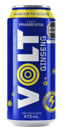 VOLT 473ML COLAGENO ,ALOE Y AZUL