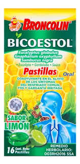 BICOESTOL CARAMELO  LIMON C/16 
