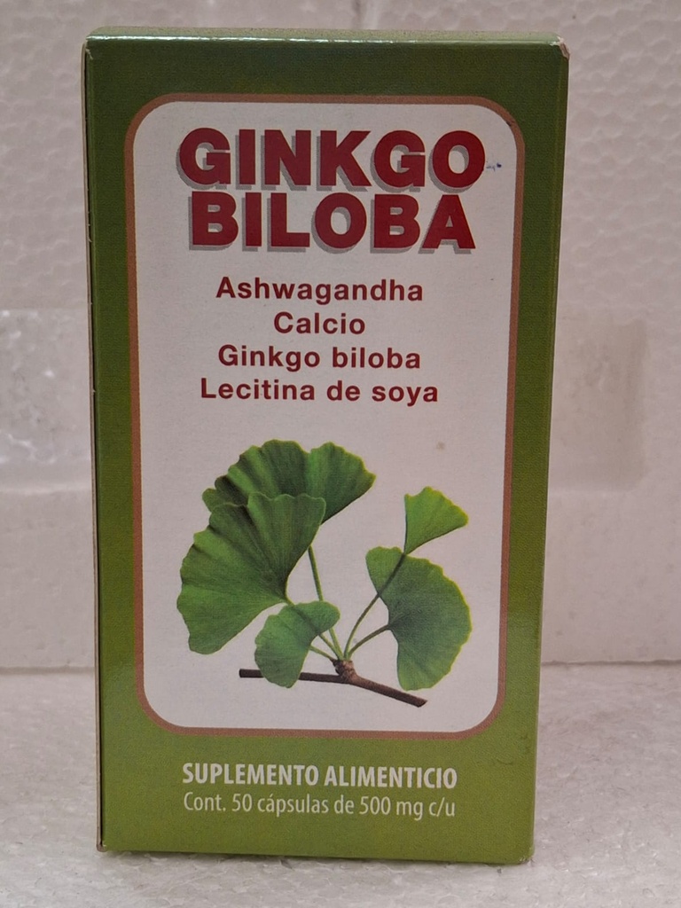 GINKGO BILOBA 50 CAP MEXICA