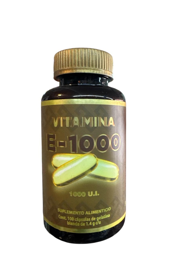 VITAMINA E-10000  CON 100 CAPS.MEXICA
