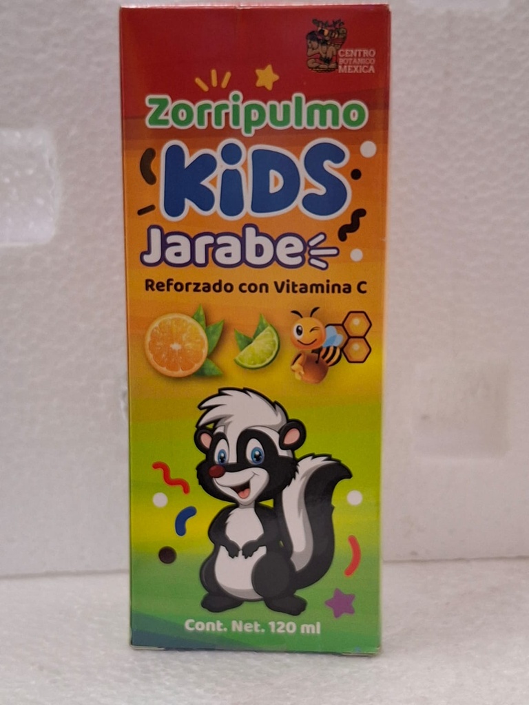 ZORRIPULMO KIDS MEXICA 120 ML