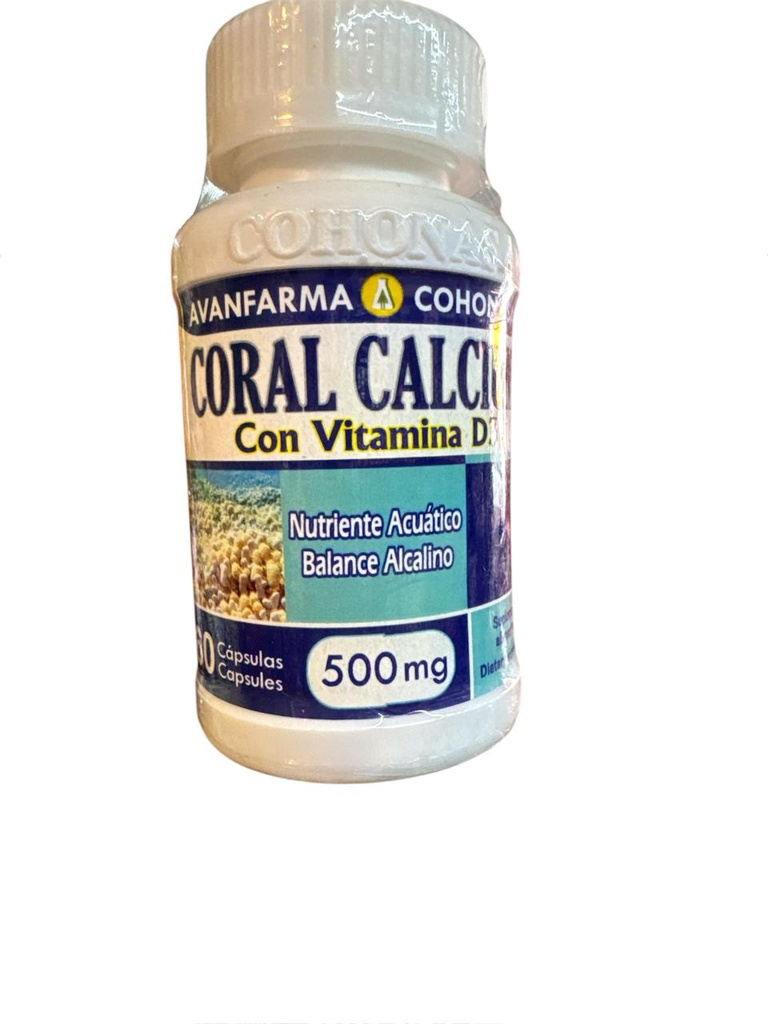 CORAL CALCIUM C/60 CAPS COHONASA