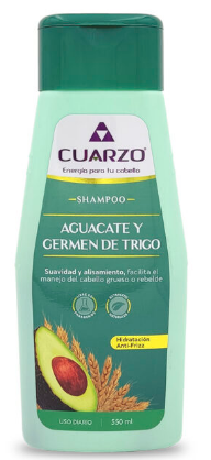 AGUACATE Y GERMEN DE TRIGO 550 ML CUARZO