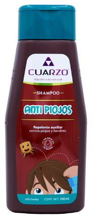 SHAMPOO ANTIPIOJOS CUARZO 550 ML
