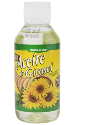 ACEITE DE GIRASOL 120 ML DEL ROBLE