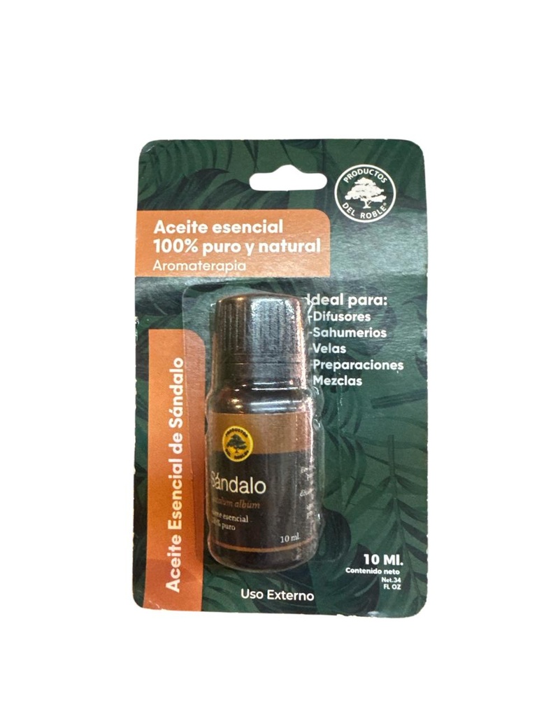 ACEITE ESENCIA DE SANDALO 10ML 