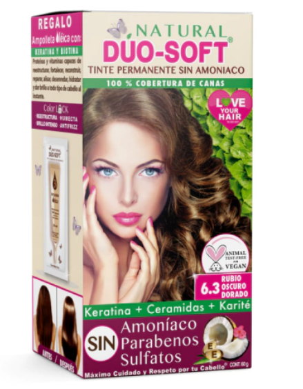  DUO SOFT TINTE RUBIO OSCURO DORADO 6.3
