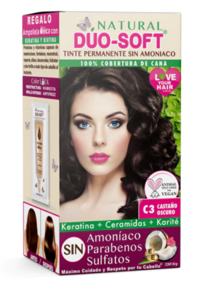 DUO SOFT TINTE CASTAÑO OBSCURO C3