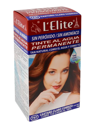TINTE ELITE 727 CASTAÑO  CLARO COBRIZO