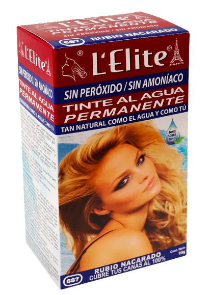 TINTE ELITE RUBIO  NACARADO 687