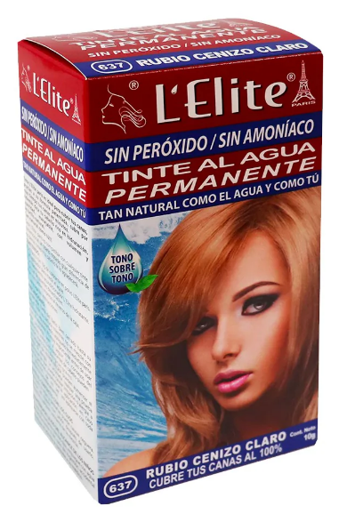 TINTE ELITE RUBIO  CENIZO CLARO 637