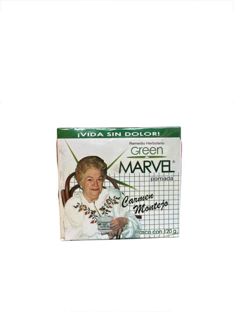 CREMA  CAJA GREEN MARVEL 120 GRS