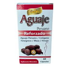 AGUAJE PERUANO CON 60 CAP GENKI