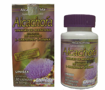  CORAZON DE ALCACHOFA C/30 CAP GN+VIDA