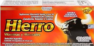 ING AMPOLLETA HIERRO C/10 GN+VIDA