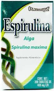 ESPIRULINA C/300 TAB GOLDEN