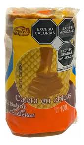 CAJETA EN OBLEAS 100 GRS
