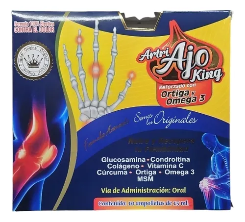   ART AJO KING ORTIGA Y OMEGA 10 INGERIBLE