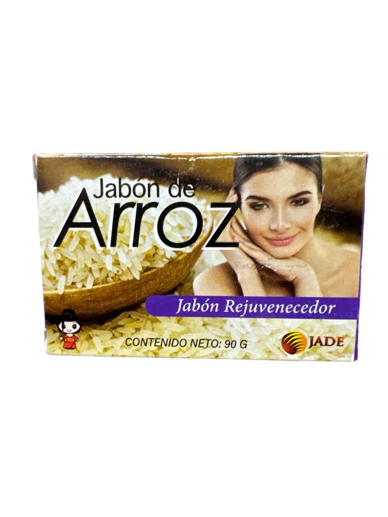 JABON DE ARROZ 90 G. JADE