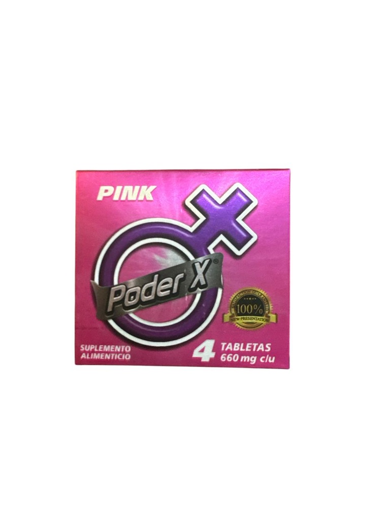 PODER X ROSA  C/4 TAB