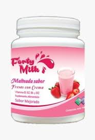 FORTY MILK 500GRS FRESAS CON CREMA