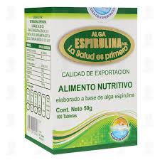 ALGA ESPIRULINA  C/100  SALUD ES PRIMERO