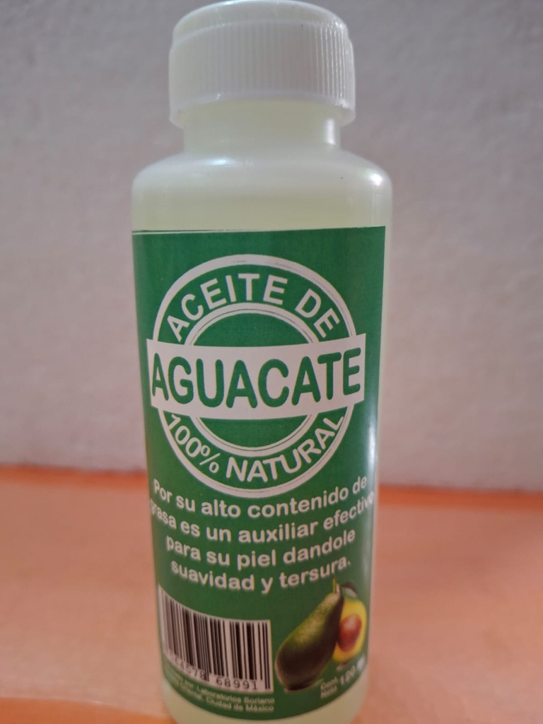  ACEITE DE AGUACATE  120ML LAB SORIANO