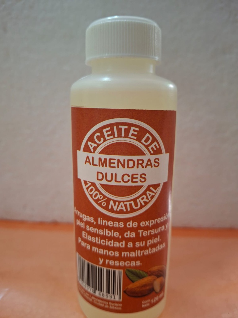  ALMENDRAS DULCES 120ML  SORIANO