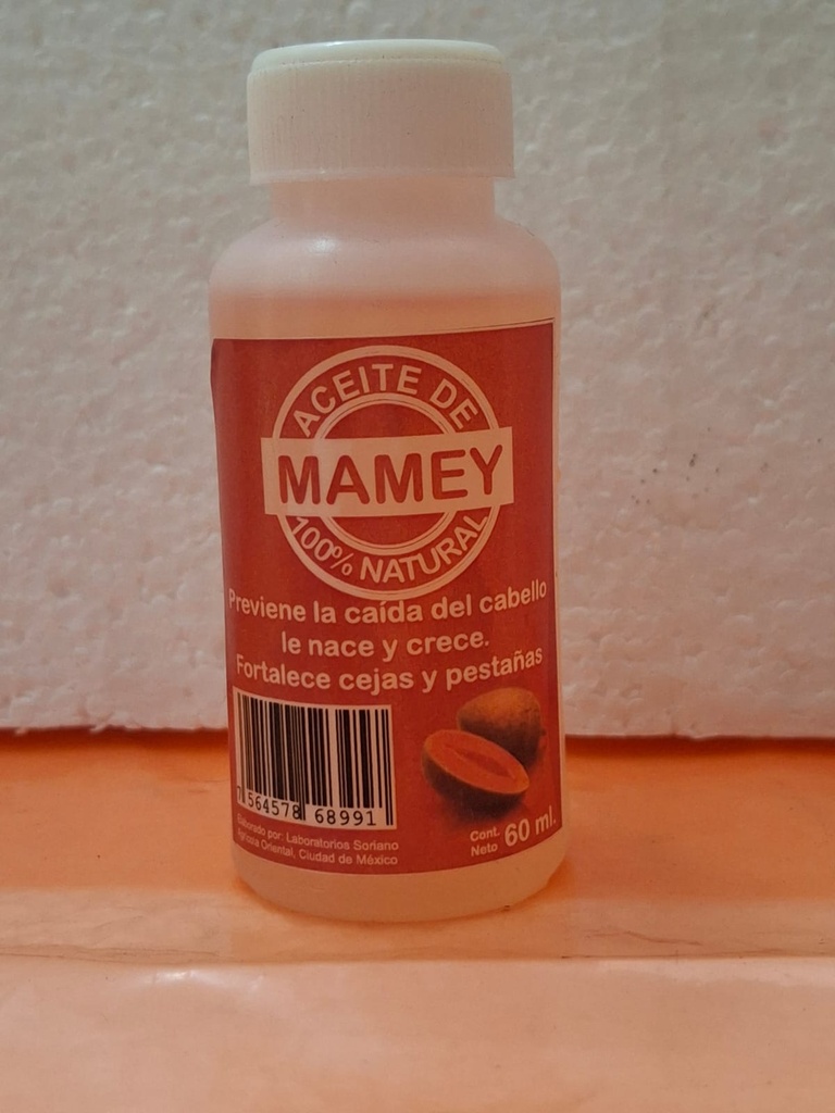  ACEITE MAMEY 60ML  LAB. SORIANO