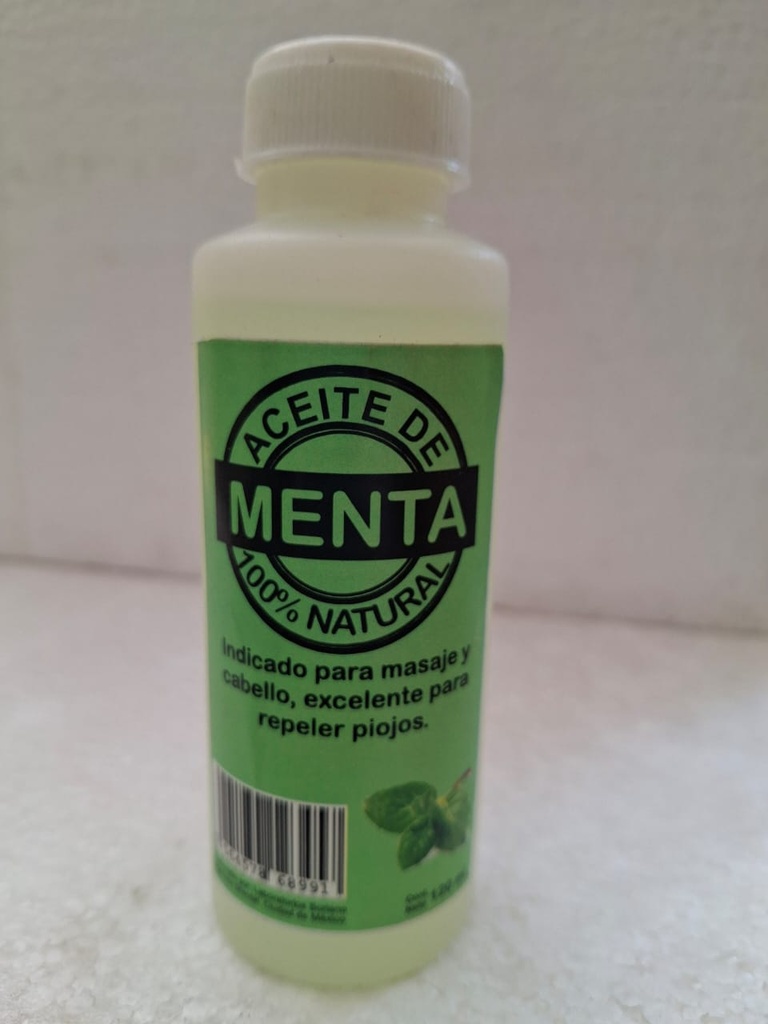 ACEITE DE MENTA 120ML SORIANO