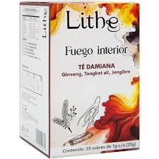 LITHE FUEGO INTERIOR TE DAMIANA 25 SOBRES