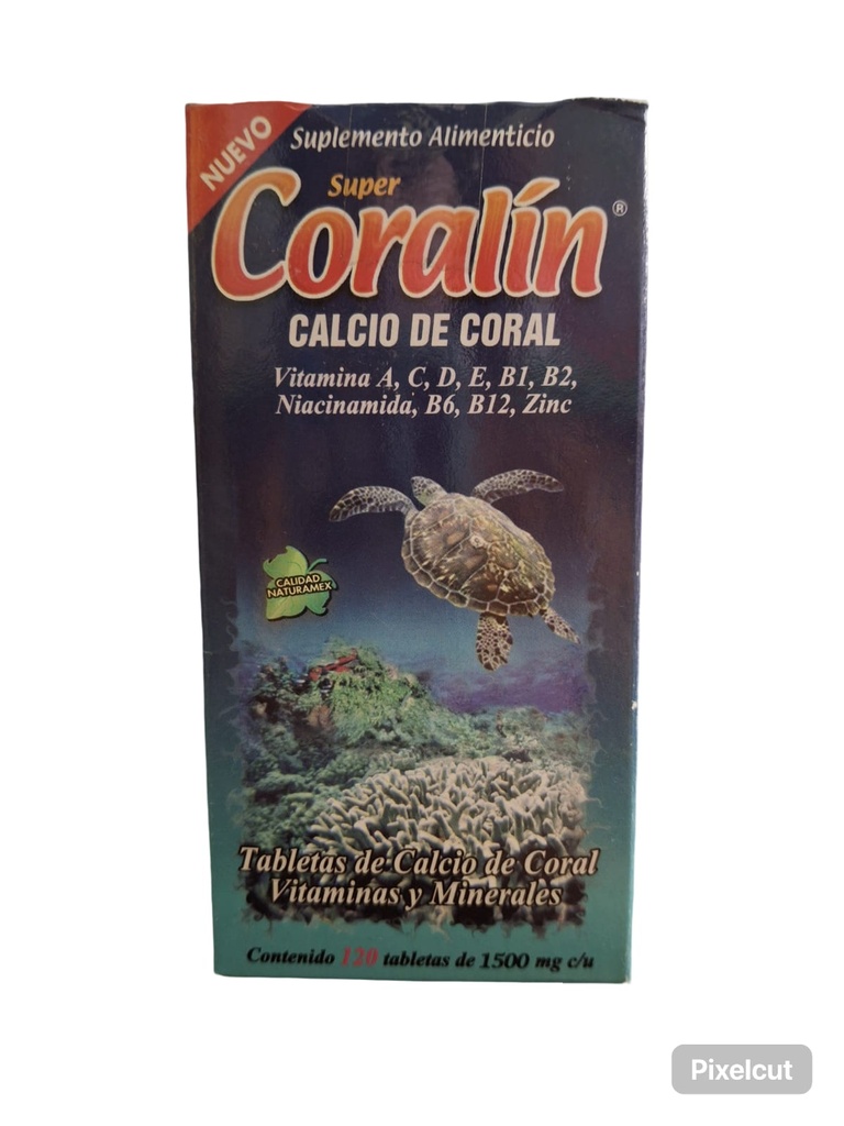 CORALIN C/120 TAB. CORAL CALCIUM