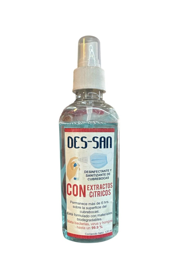 DES-SAN 120 ML NOLAR DESINFECTANTE