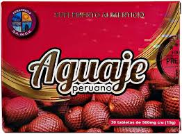 AGUAJE 30 TAB NUTRY PERUANO