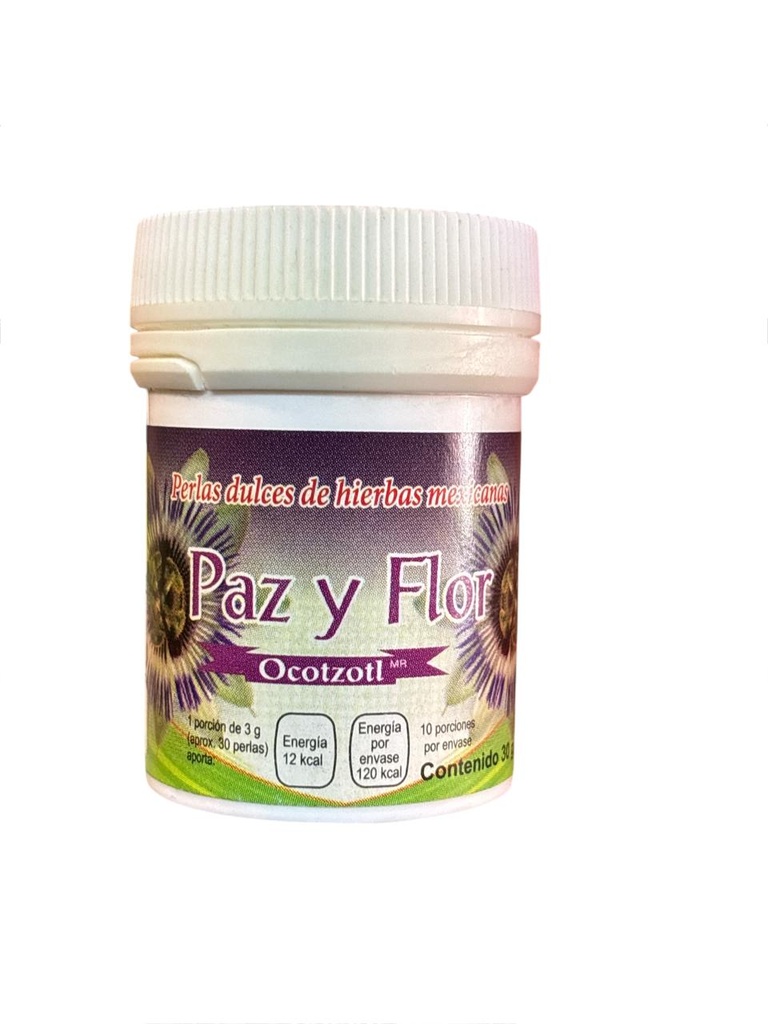  PAZ Y FLOR OCOTZOTL 250 PERLAS 30GR