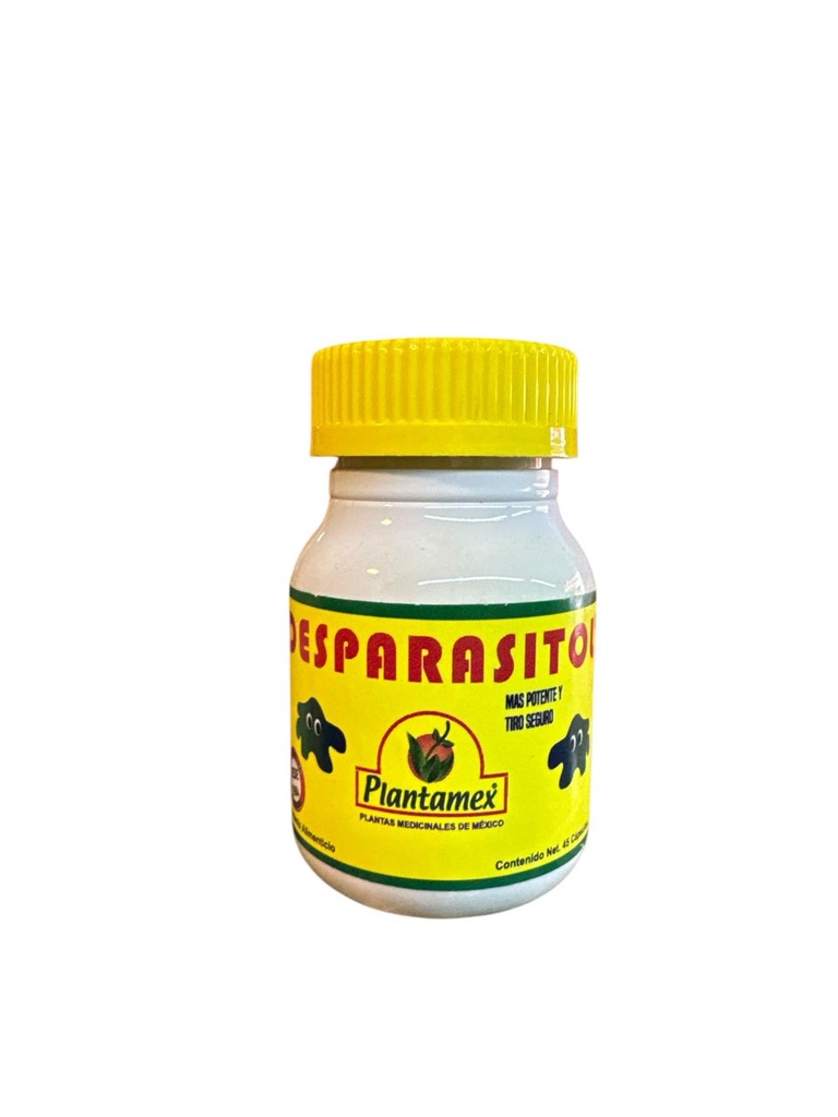 DESPARASITOL ADULTO C/45 CAP PLANTAMEX