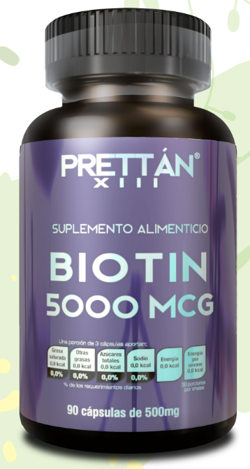 BIOTINA PRETTAN 5000 MG