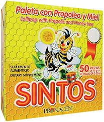 SINTOS PALETAS CAJA C/50 PZS PRONACEN