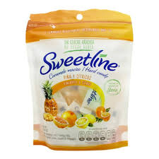 SWEETLINE PIÑA Y CITRICOS 100 GRS