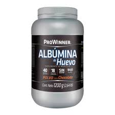 ALBUMINA DE HUEVO 1200 GRS CHOCOLATE