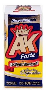 AK FORTE ORTIGA Y OMEGA 100 TAB PROVIDA