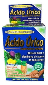 ACIDO URICO 100 TAB D