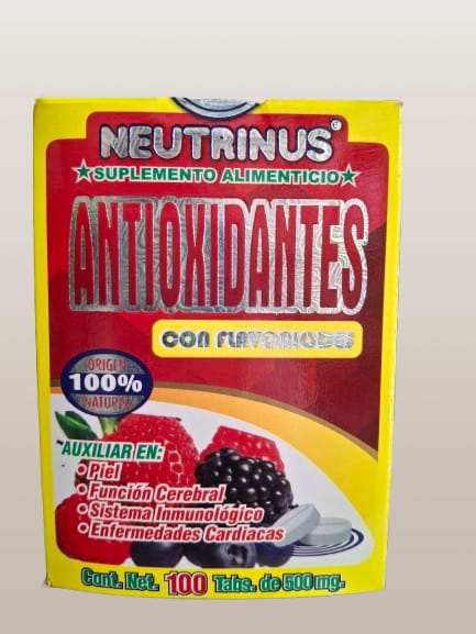 ANTIOXIDANTES CON 100 TAB NUEVA TECNU