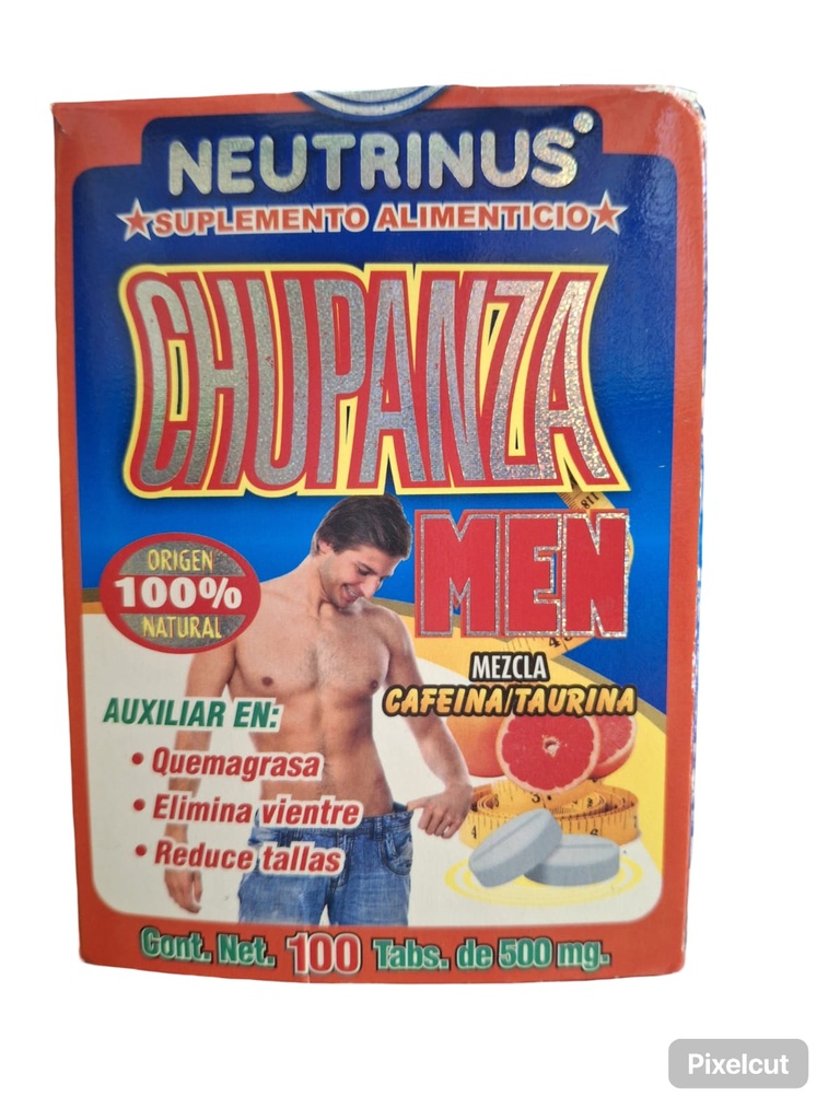 CHUPANZA 100 TAB MEN NUEVO