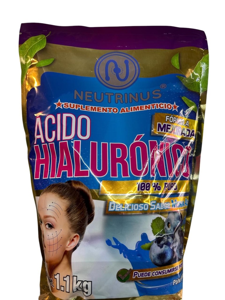 ACIDO HIALURONICO BOLSA MORA AZUL 1.100 KG 