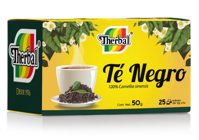 TE NEGRO C/25 SOB. THERBAL