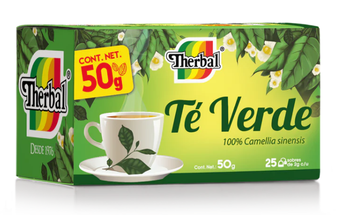 TE VERDE C/25 SOBRES THERBAL